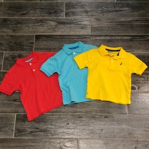 Nautica toddler boy polo shirts